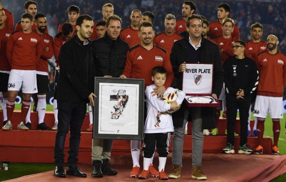 Rodrigo Mora lived his dream night at the Monumental Stadium