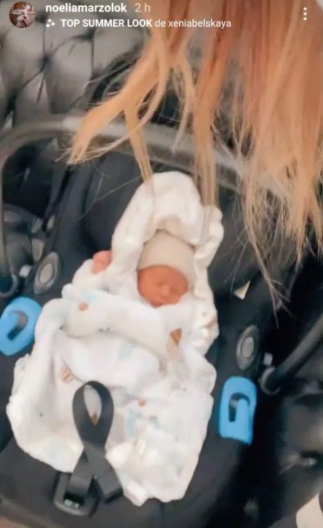 Donatello Recibio El Alta Los Emotivos Posteos De Noelia Marzol Con Su Hijo Nuevo Diario Web Santiago Del Estero