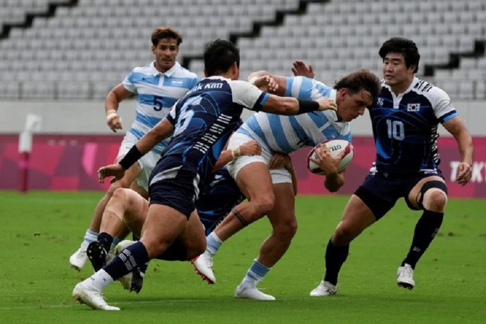 Los Pumas Seven clasificaron a cuartos de final tras ganarle a Corea 56 a 0  | Nuevo Diario Web | Santiago del Estero