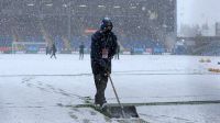 Tottenham vs Burnley suspendido por nieve: mirá cómo estaba el estadio