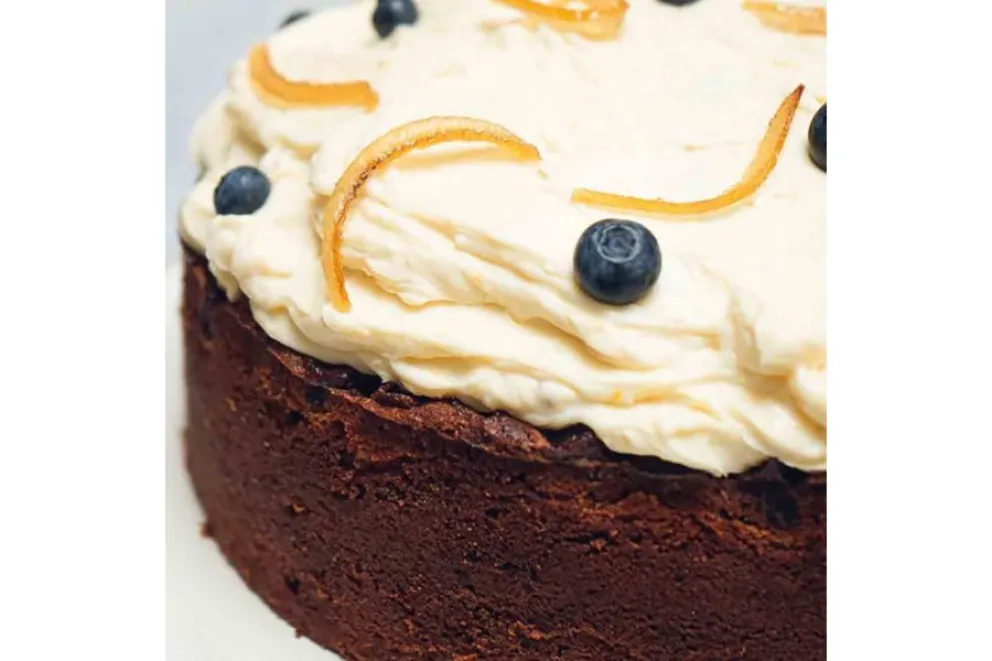 Torta de miel y peras Torta de miel y peras